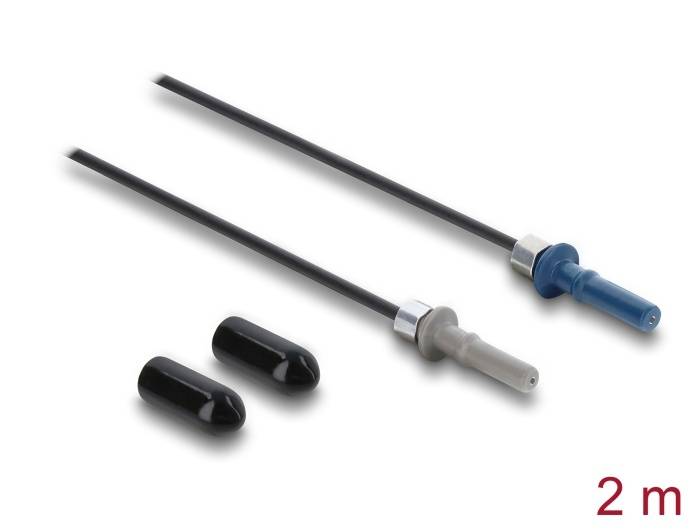 Delock LWL POF Kunststoff Kabel