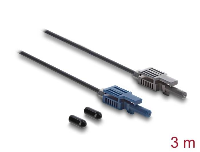Delock LWL POF Kunststoff Kabel HFBR 4503-4513Z