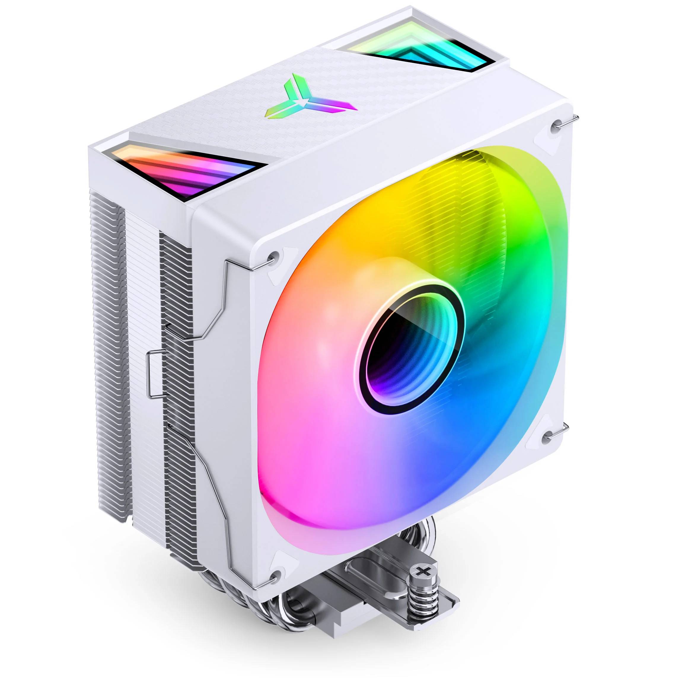 Jonsbo CR-1000 V3 PRO ARGB CPU-Kühler weiß 230W TDP PWM 120mm 6 Heatpipes