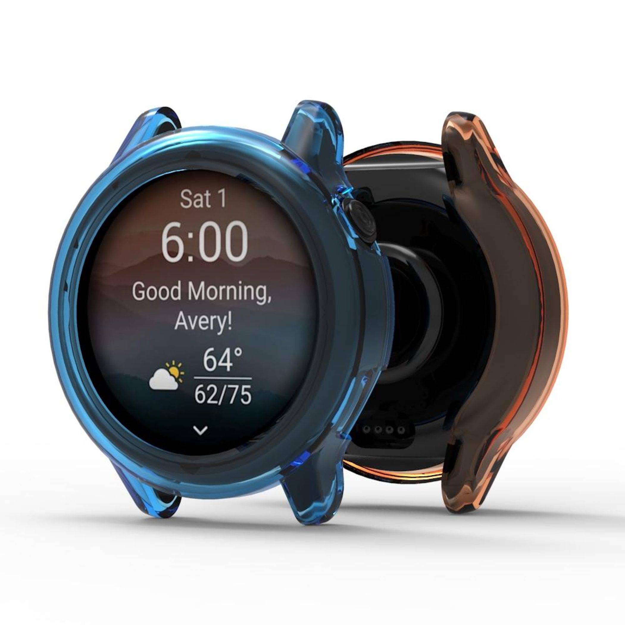 Smartwatch TPU Hülle für Garmin Vivoactive 6 Schutz Gehäuse Stoßfest Schwarz