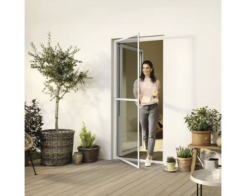 tesa® Fliegengitter Alu Comfort XL für Türen weiß 1,2x2,4 m