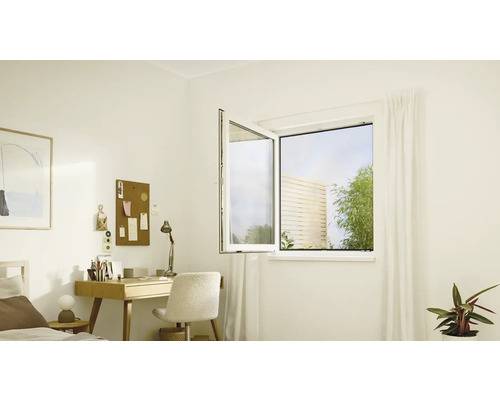 tesa Fliegengitter Klett für Fenster weiß 180x150 cm