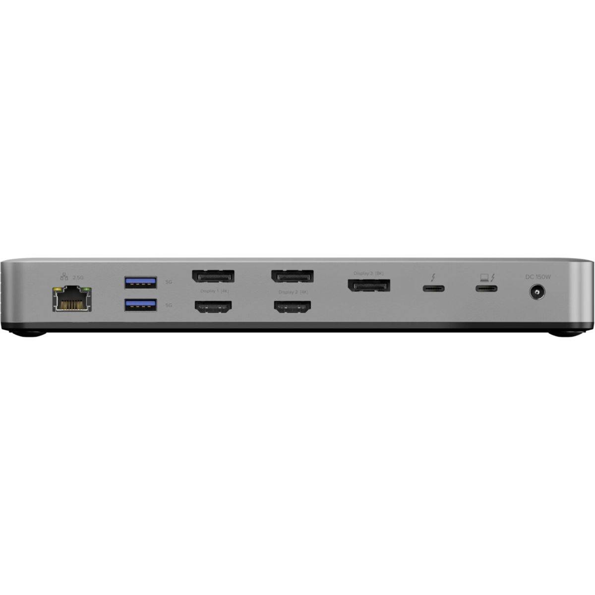 Alogic TB4DU4, Kabelgebunden, Thunderbolt, 3,5 mm, Grau, Schwarz, SD, MicroSD (TransFlash),