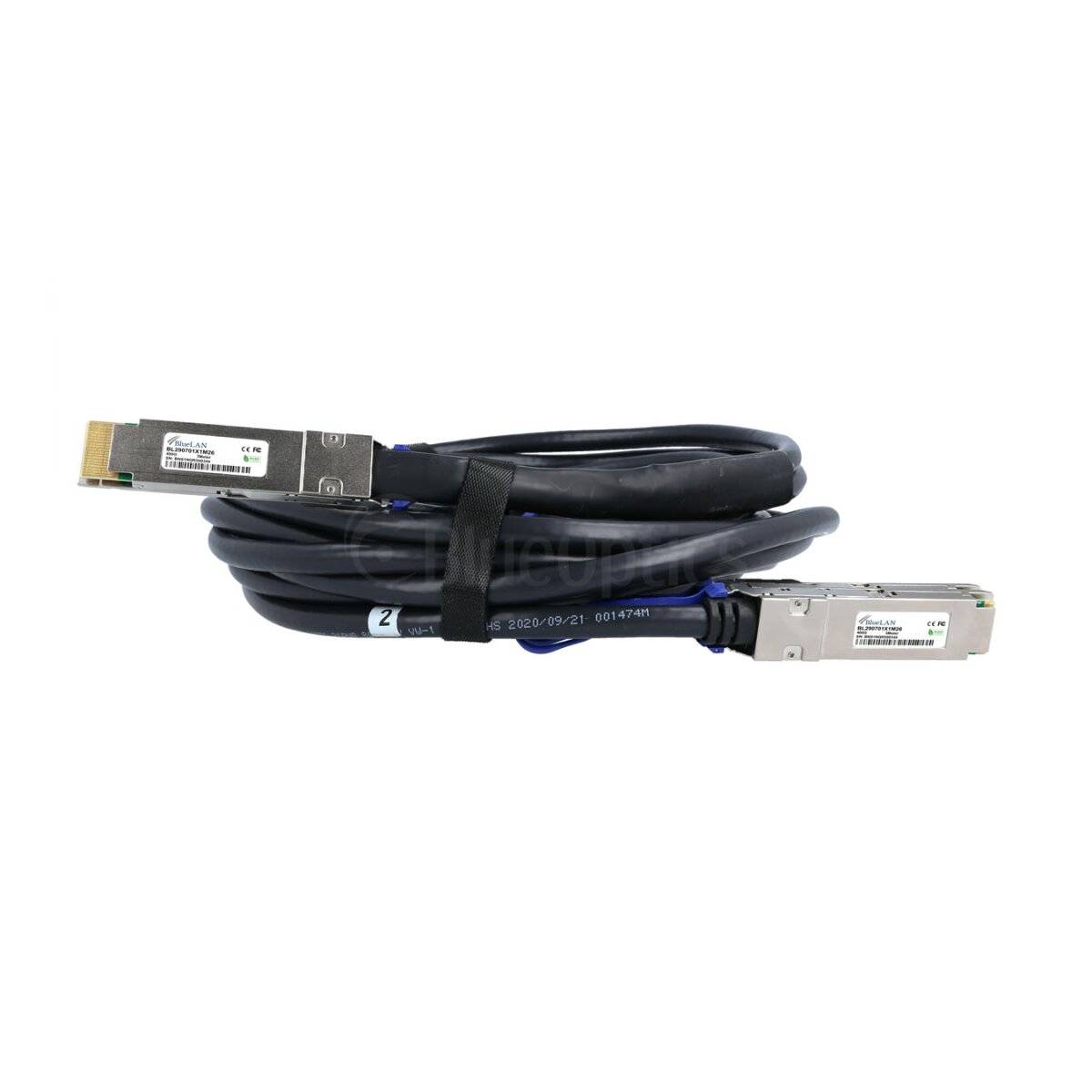 BLUEOPTICS - MCP7H60-W002R26 kompatibles BlueLAN Breakout DAC QSFP-DD/2xQSFP56 BL290701X2M26