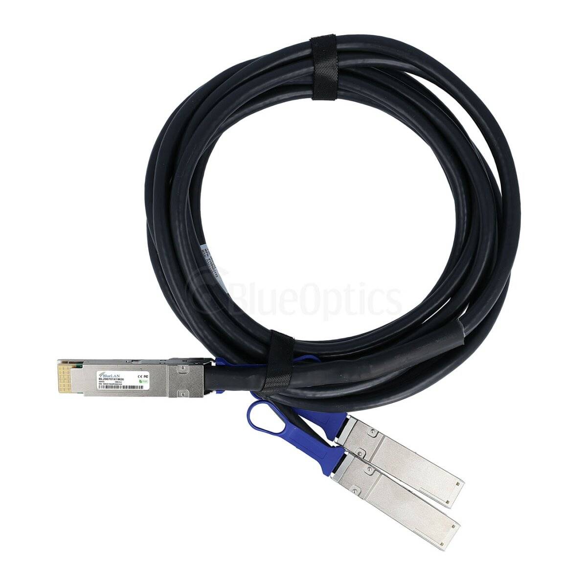 BLUEOPTICS - MCP7H60-W002R26 kompatibles BlueLAN Breakout DAC QSFP-DD/2xQSFP56 BL290701X2M26