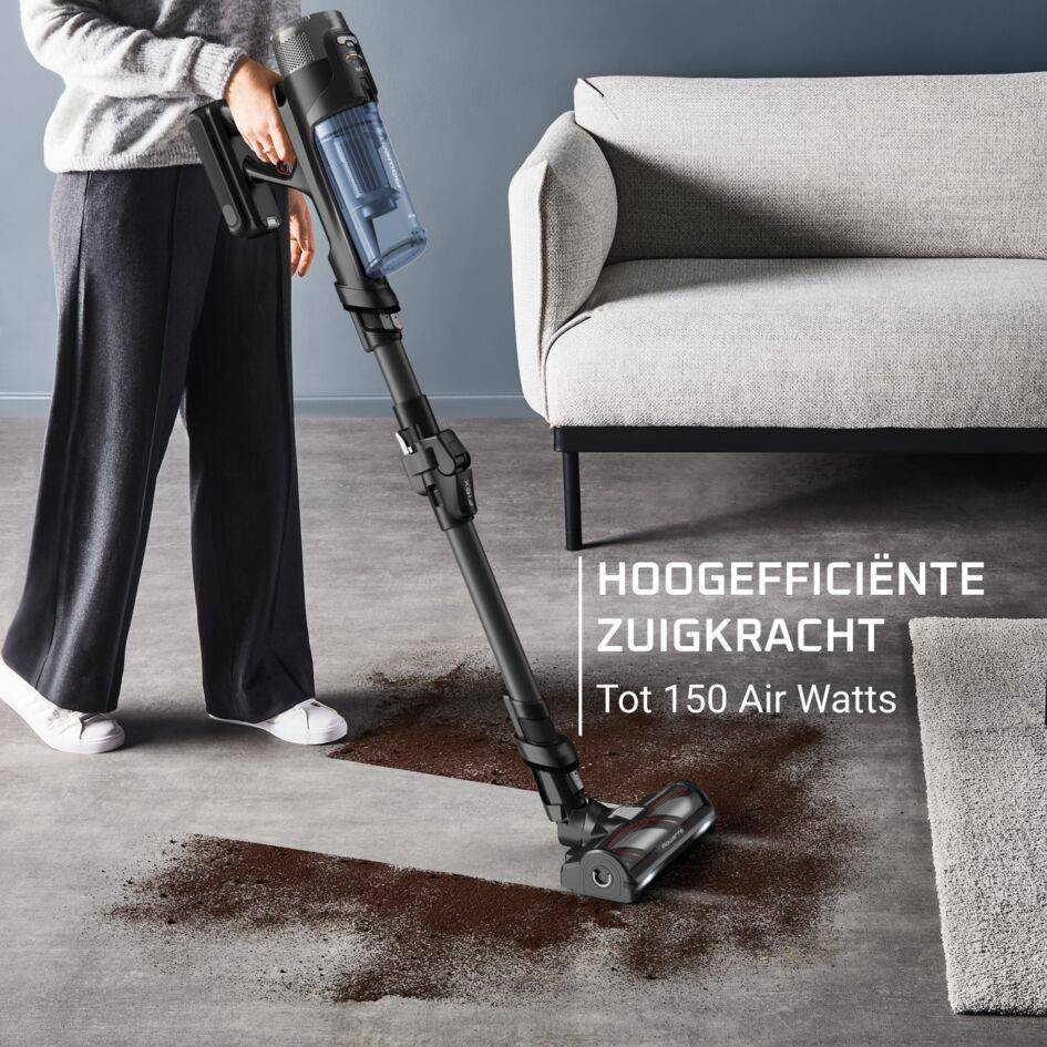 Rowenta X-Force Flex 12.60 Neo, Cordless Stick Vacuum Cleaner, Allergy Aqua, Deep-Cleaning Power, 2-in-1-Stabstaubsauger