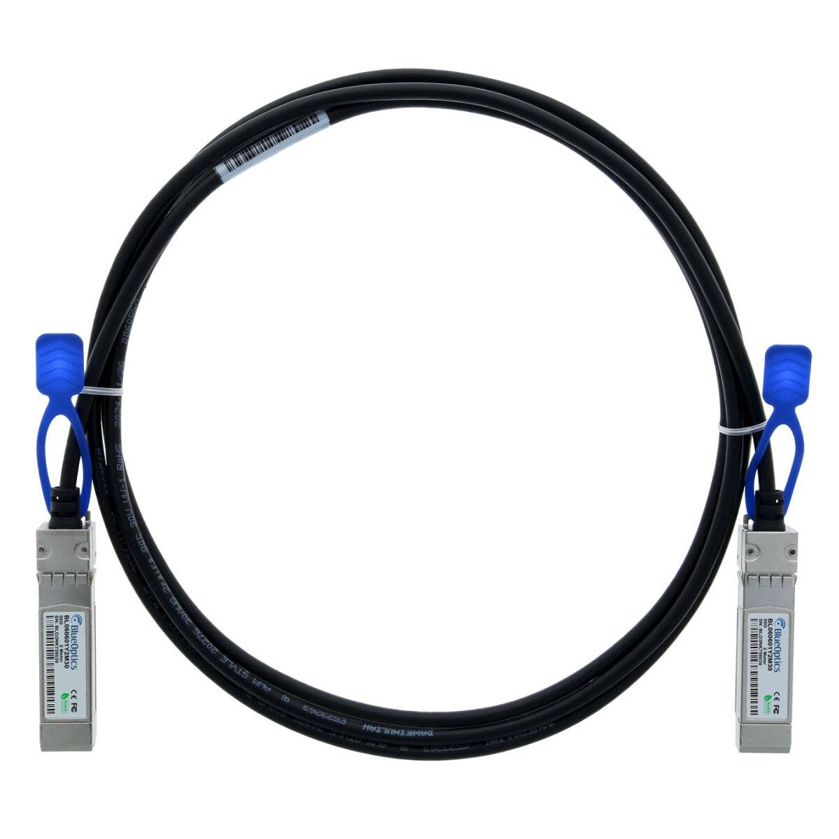 BlueOptics Alcatel-Lucent SFP-50G-C1M BlueLAN 50GBASE-CR passives SFP56 auf SFP56 Direct Attach Kabel, 1 Meter
