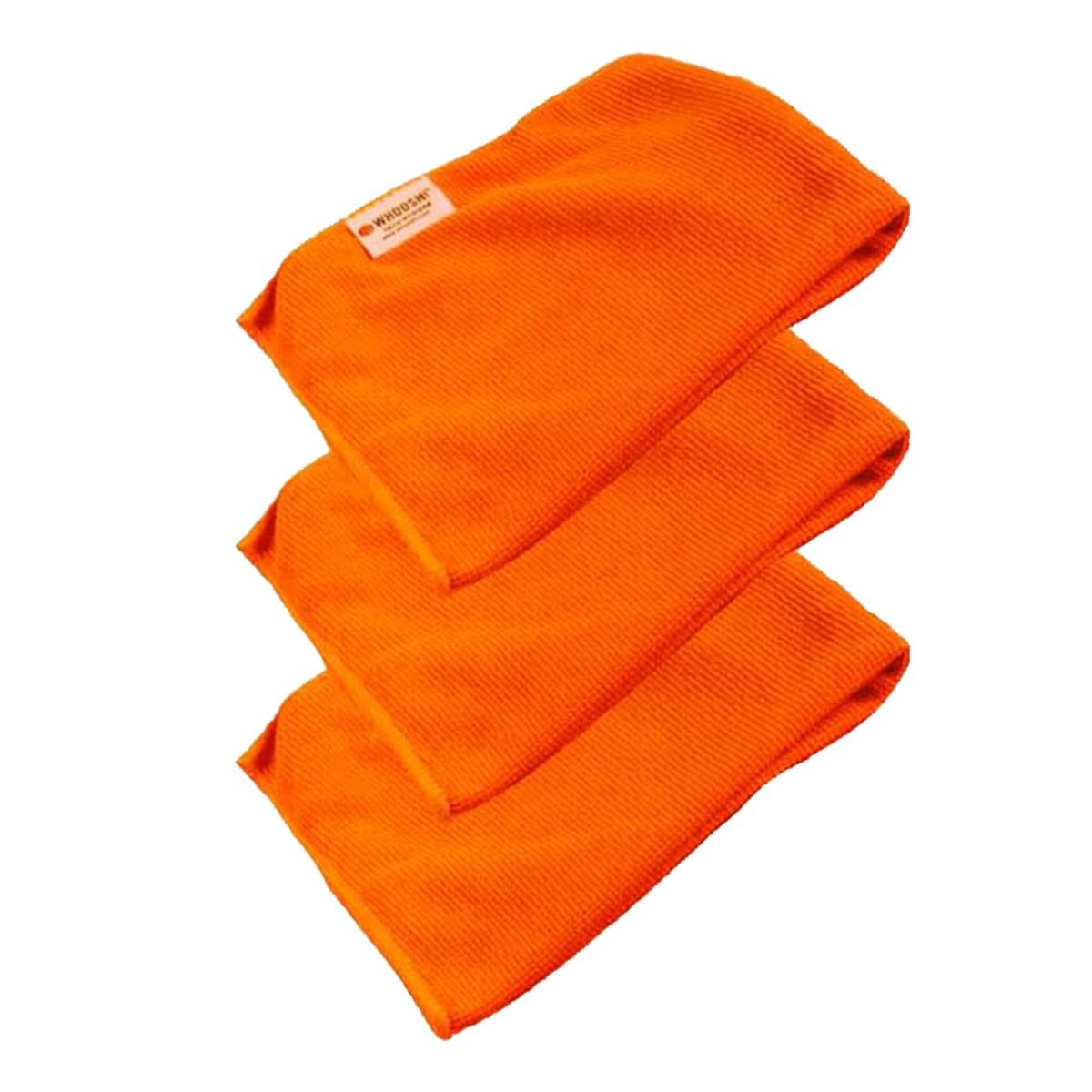 3er Set XL Mikrofasertücher für Elektronik Orange