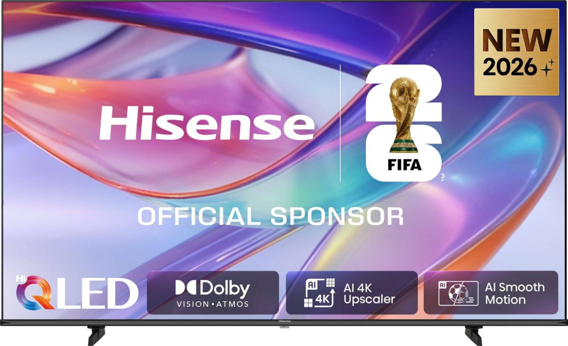 Hisense 58 '' E7S | Hi-QLED Smart TV 4K 60 Hz, 147,3 cm (58"), 3840 x 2160 Pixel, DLED, Smart-TV, WLAN, Schwarz