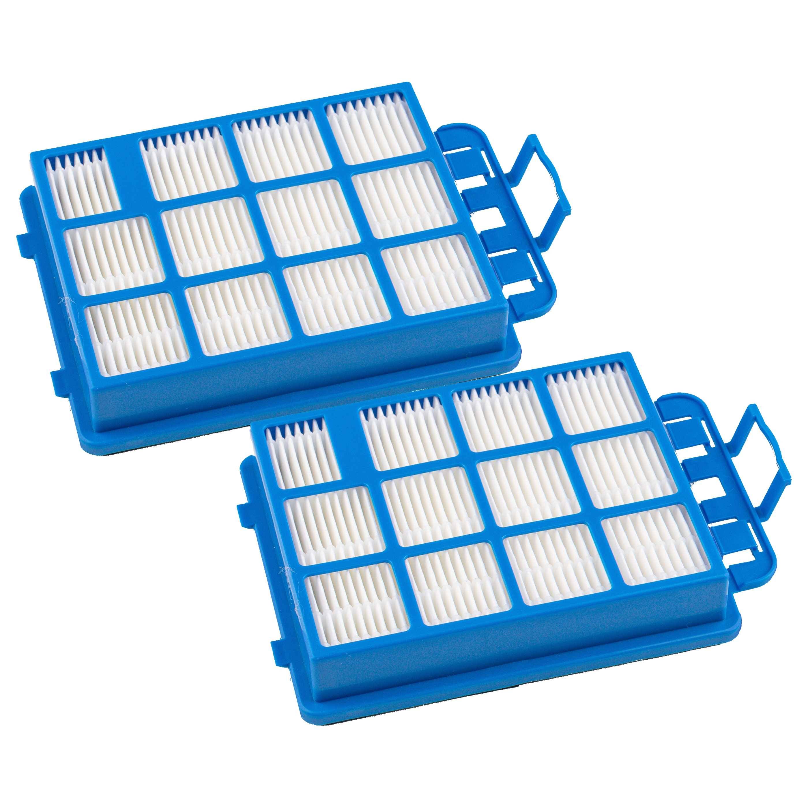 vhbw 2x Staubsaugerfilter kompatibel mit Zelmer GVC355SM/01 | ZVC352SK/01 (VC3300.0SK), ZVC352SK (VC3300.0SK)
