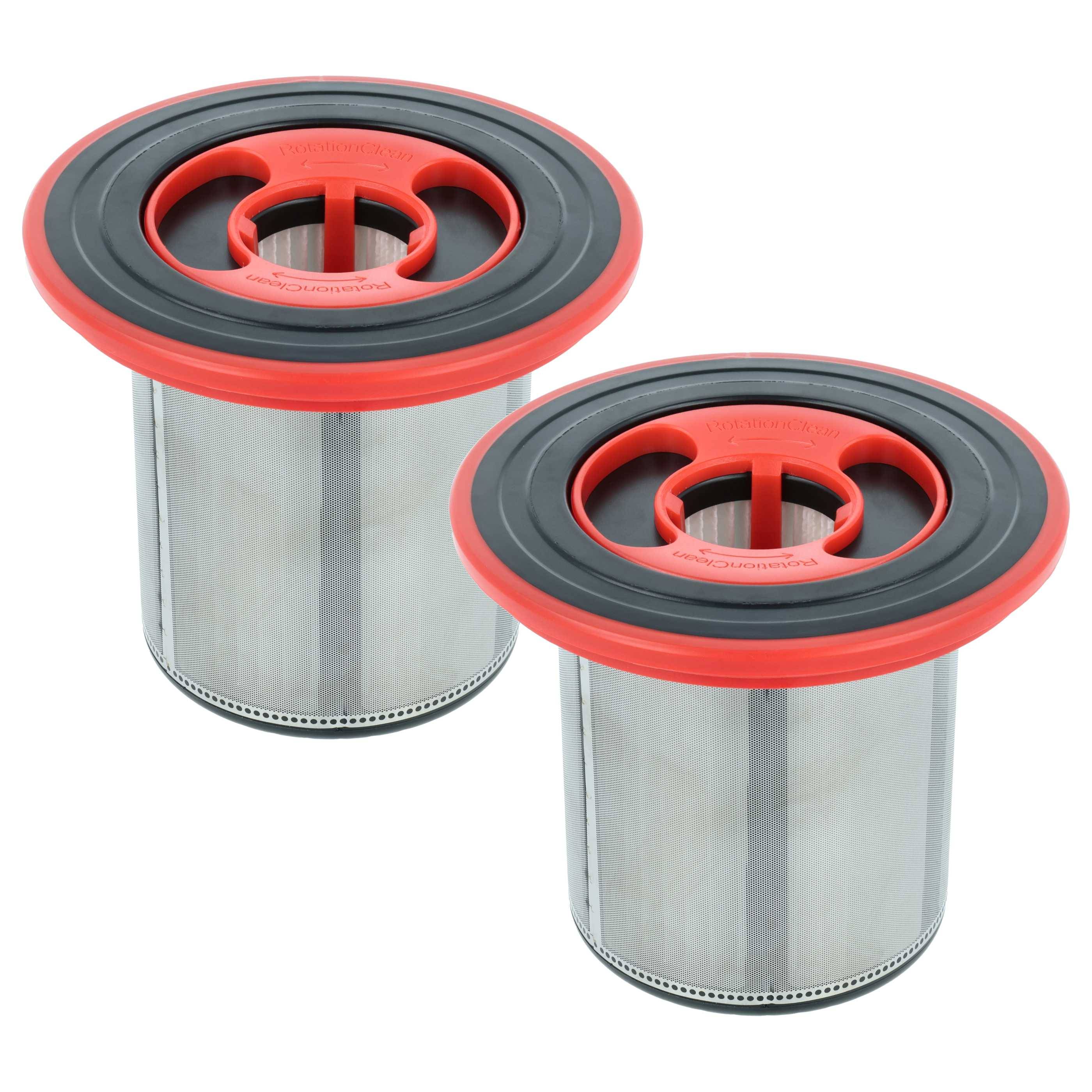 vhbw 2x Filter kompatibel mit Bosch BCS712XXL/01, BCS712GB/01, BKS711GH/01, BCS712FCAU/01, BCS712E/01, BCS711XXL/01