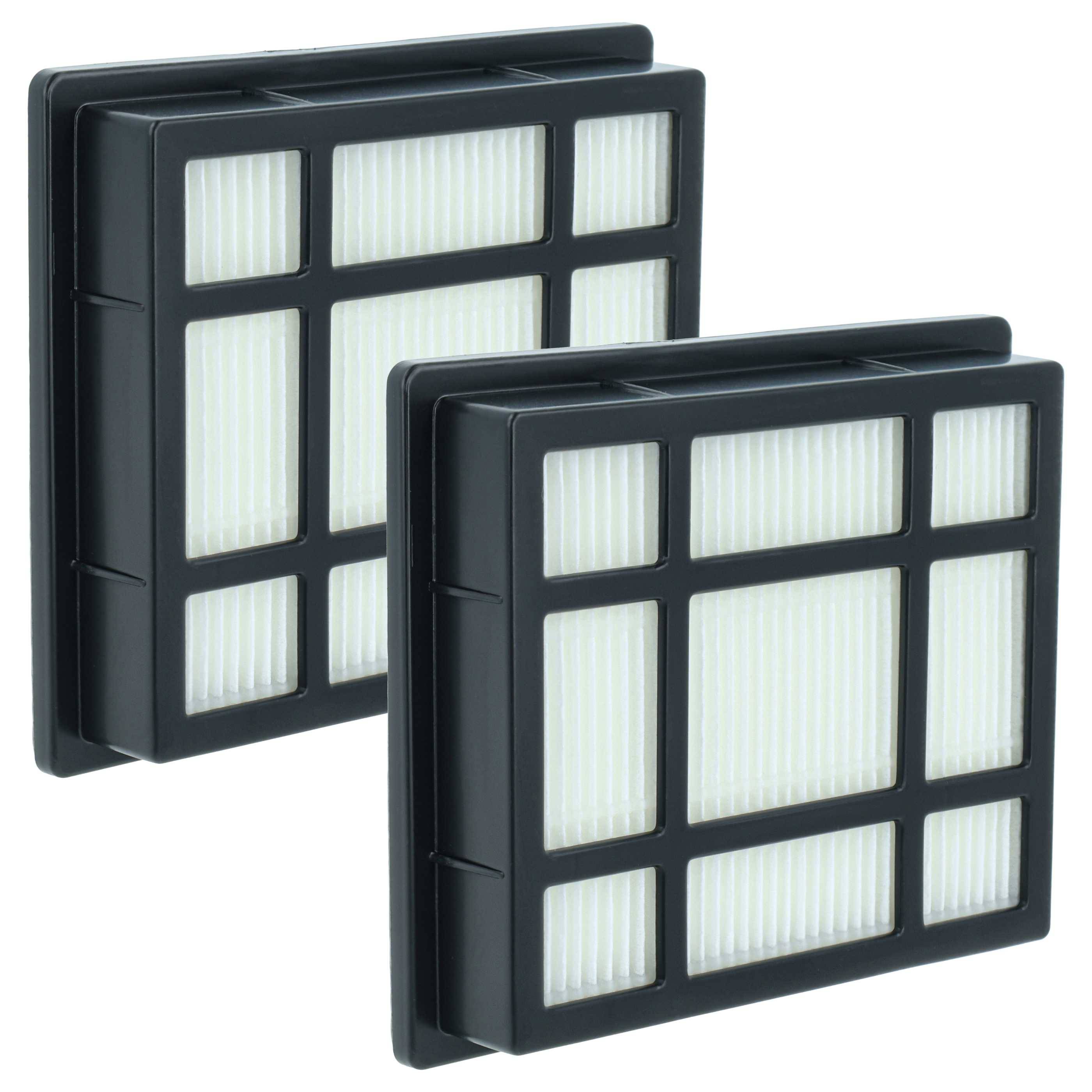 vhbw 2x Staubsaugerfilter Ersatz für Nilfisk 107414332 für Staubsauger - HEPA-Filter Schwarz