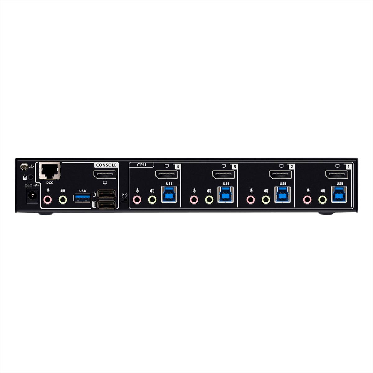 ATEN CS1924A - KVM-/Audio-/USB-Switch - 4 x KVM/Audio/USB