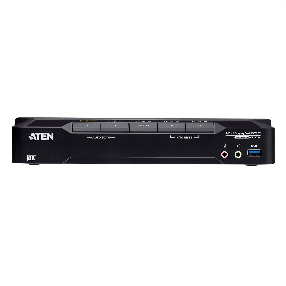 ATEN CS1924A - KVM-/Audio-/USB-Switch - 4 x KVM/Audio/USB