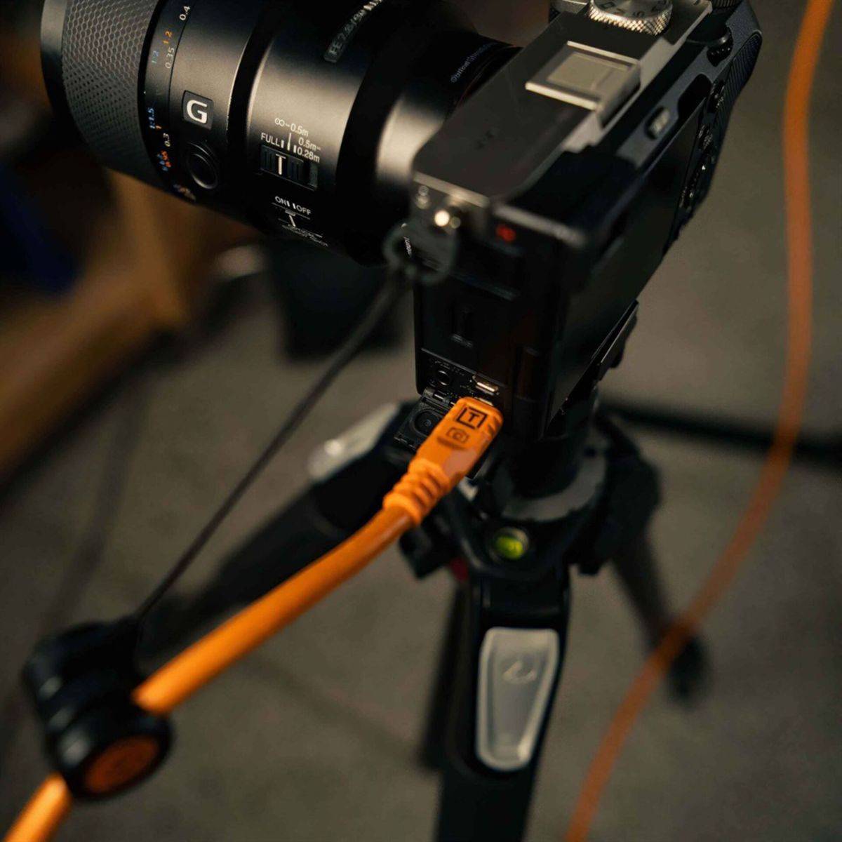 Tether Tools TetherPro USB-C Optima 10G gerade orange 9.4m