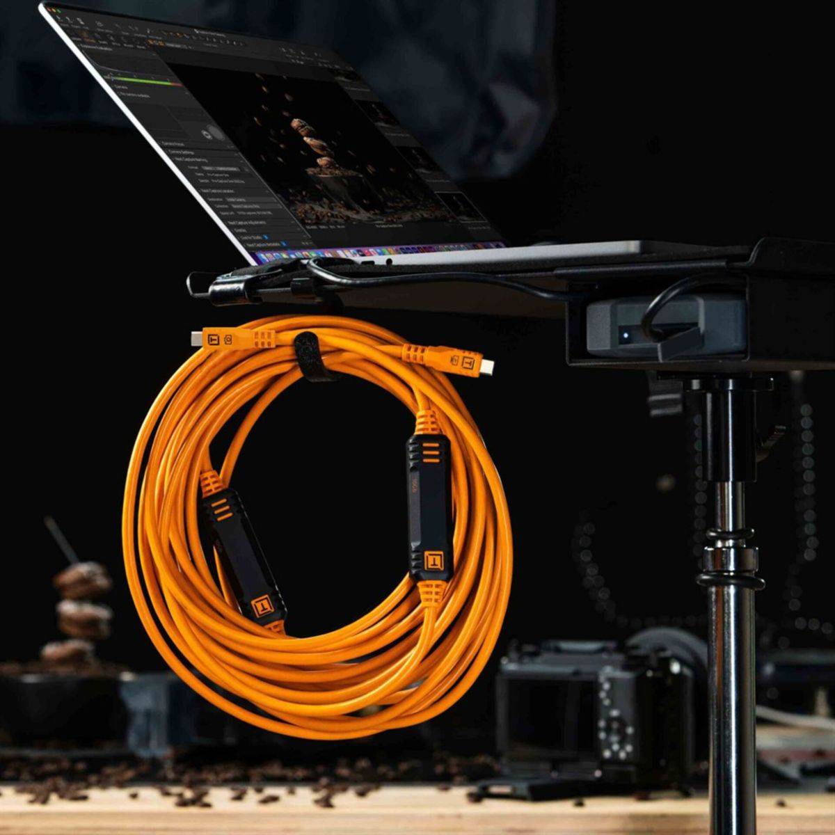 Tether Tools TetherPro USB-C Optima 10G gerade orange 9.4m