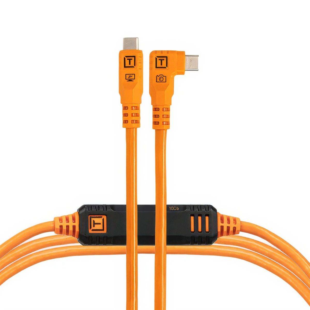 Tether Tools TetherPro USB-C Optima 10G rechts orange 4.6m