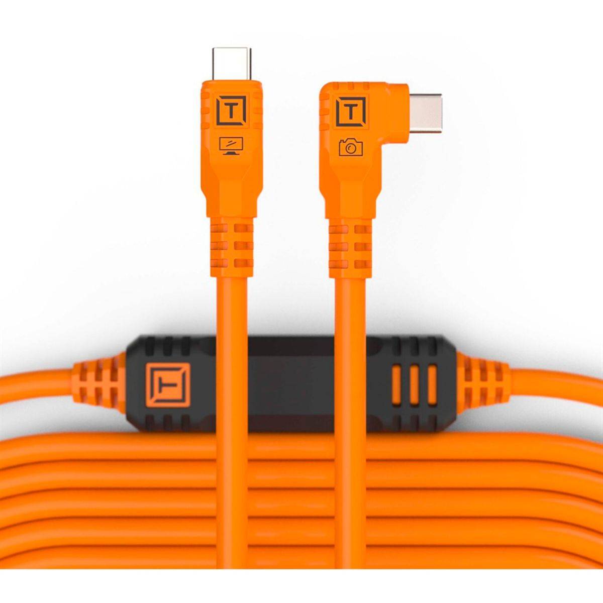 Tether Tools CUC31RT2-ORG, 9,4 m, USB C, USB C, USB 3.2 Gen 1 (3.1 Gen 1), 5 Gbit/s, Orange