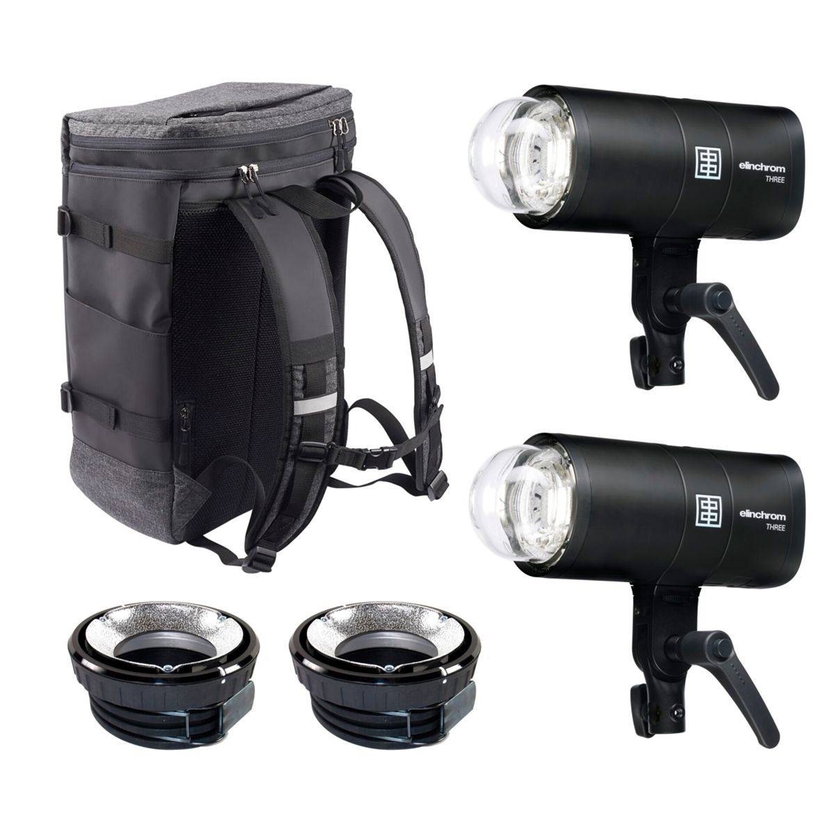 THREE Off Camera Flash DUAL Kit