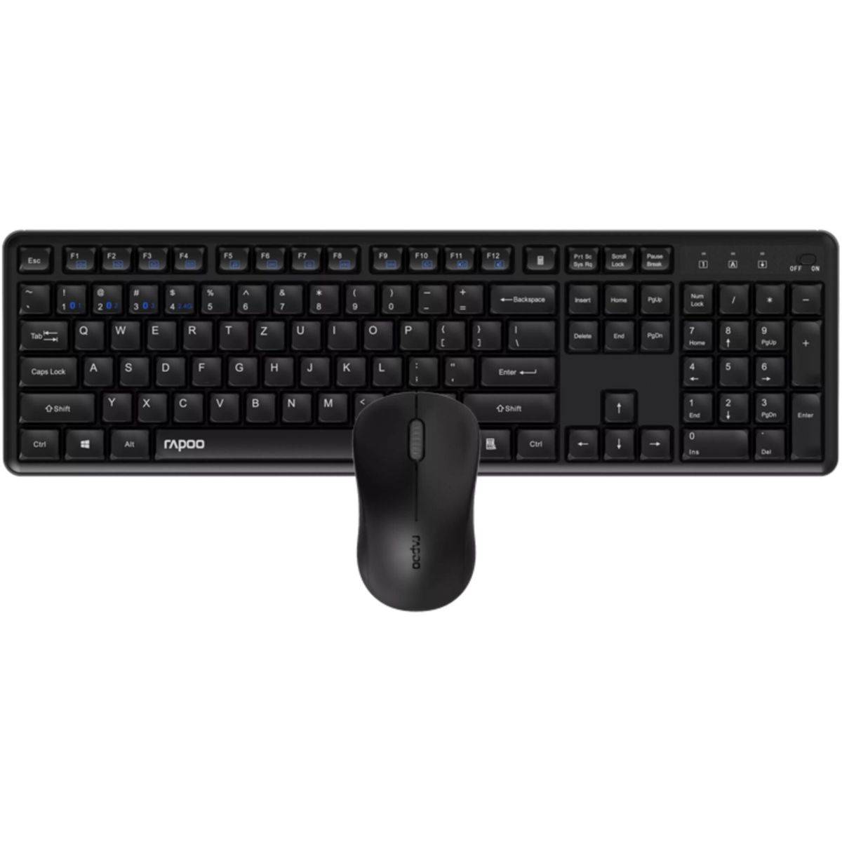 8150M Silent Multi-Mode Combo set Schwarz