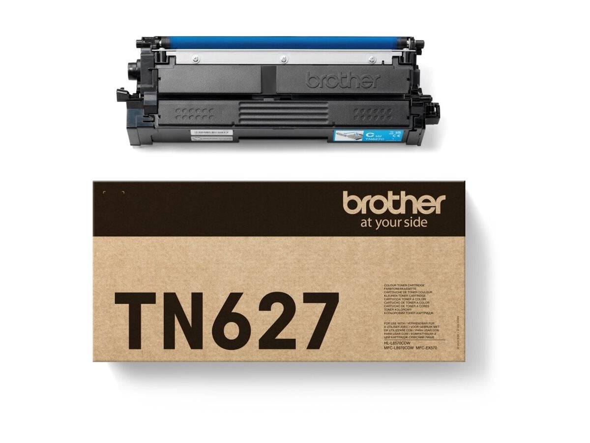Brother TN627C - Ultra Jumbo - Cyan - original