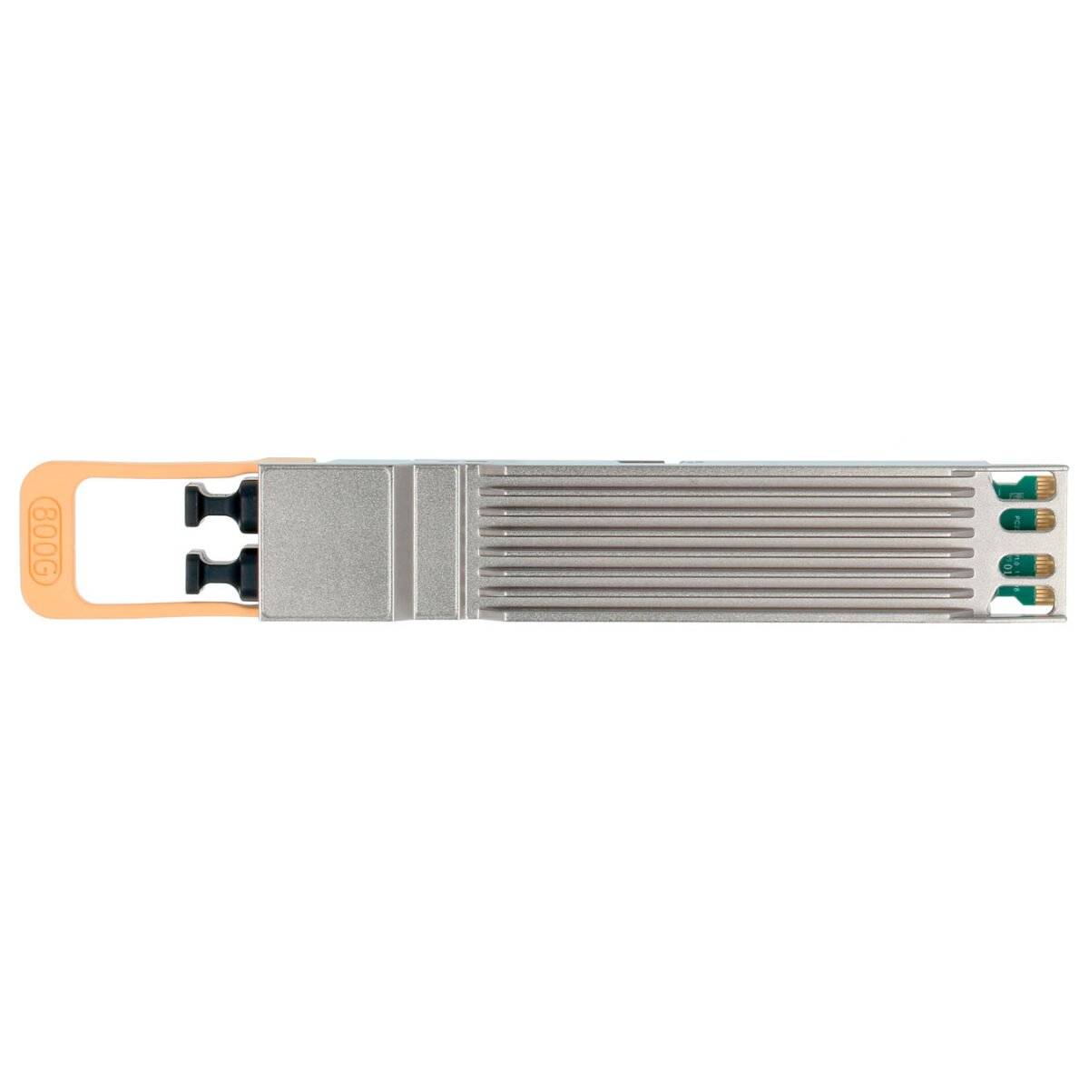 BlueOptics NVIDIA 980-9I510-F4NS00 800G OSFP Transceiver, Twin-Port MPO-MTP-12/APC, IHS/Finned Top,