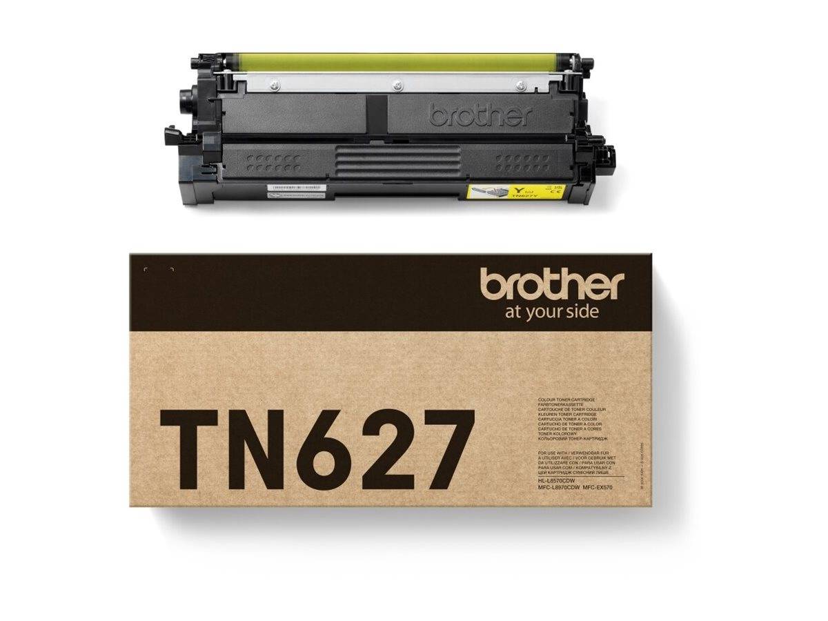 Brother Toner TN-627Y Gelb (ca. 10000 Seiten)