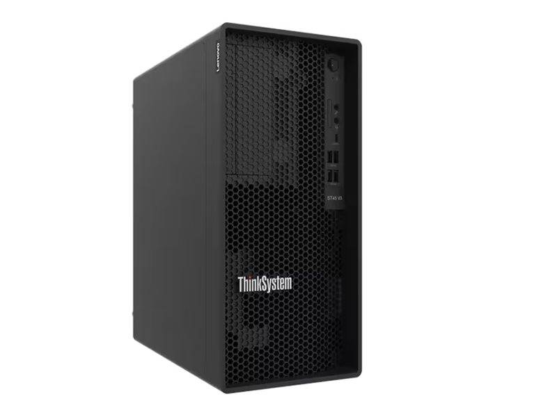 Lenovo ThinkSystem ST45 V3 7DH5 - Server - Tower - 1-Weg - 1 x EPYC 4344P / 3.8 GHz - RAM 16 GB - nicht Hot-Swap-fähig 8