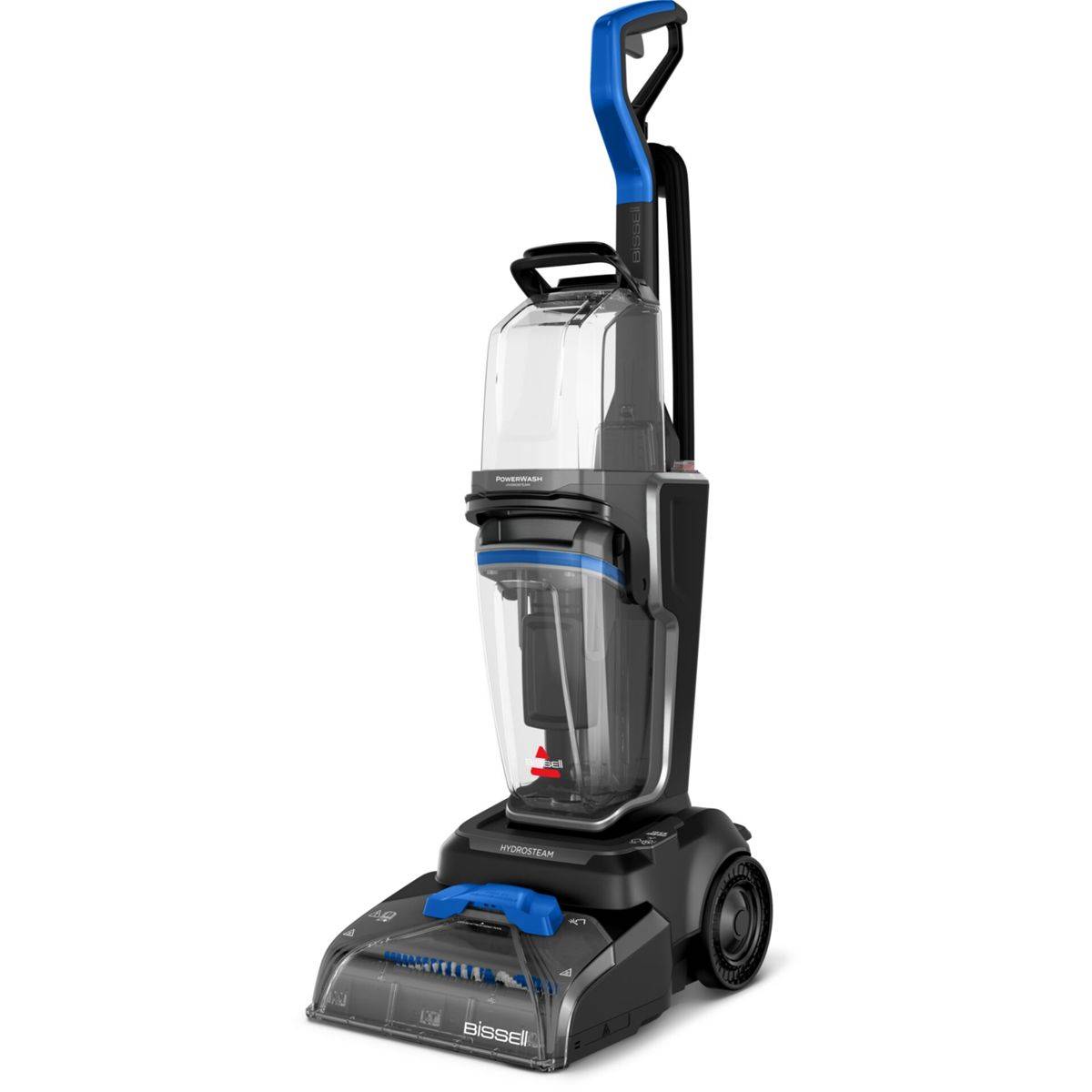 Bissell PowerWash HydroSteam, Hinterhergehen, Tief, 3,78 l, 1,89 l, 1400 W, 24,1 cm