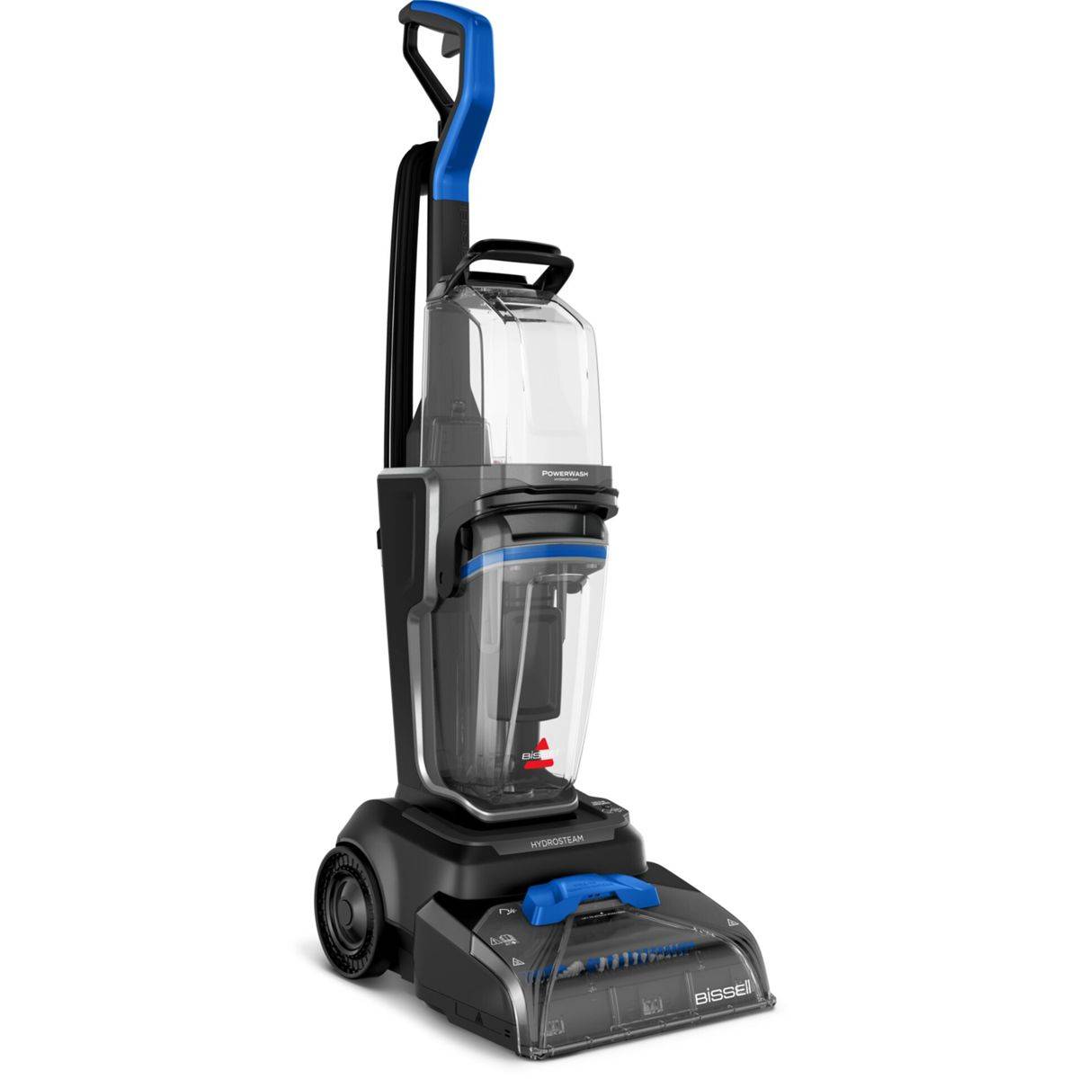 Bissell PowerWash HydroSteam, Hinterhergehen, Tief, 3,78 l, 1,89 l, 1400 W, 24,1 cm