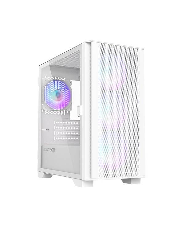 Montech AIR 100 ARGB - Tower - micro ATX - Seitenteil mit Fenster (gehärtetes Glas)