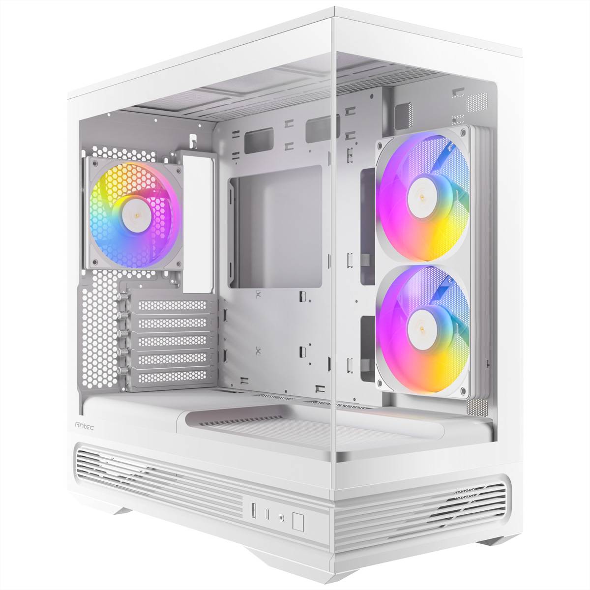 Antec Constellation C2M ARGB White MicroATX PC Gehäuse