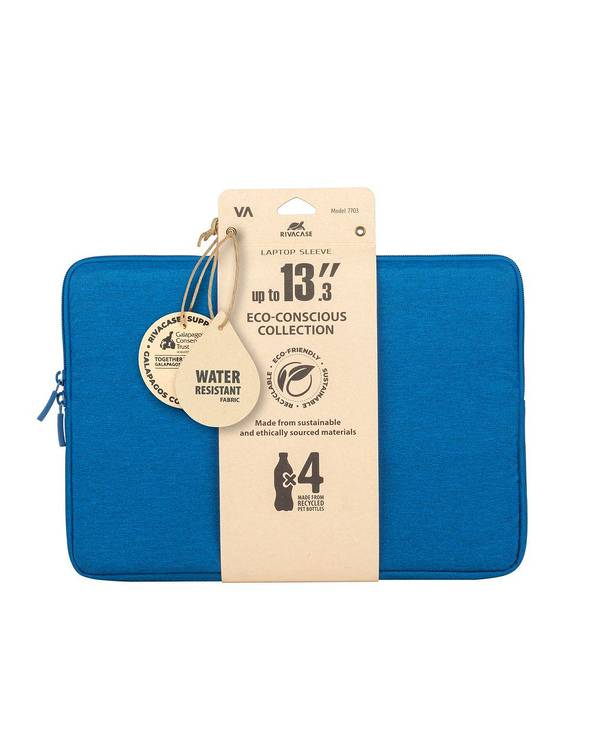 rivacase Suzuka 7703 35.6 cm 14" Schutzhülle Aqua-Farbe - Tasche