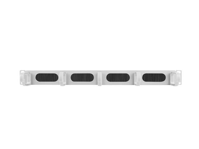 Lanberg AK-1203-S, Kabelmanagementtafel, Metall, Kunststoff, Grau, 310 g