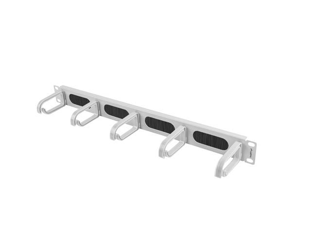 Lanberg AK-1203-S, Kabelmanagementtafel, Metall, Kunststoff, Grau, 310 g