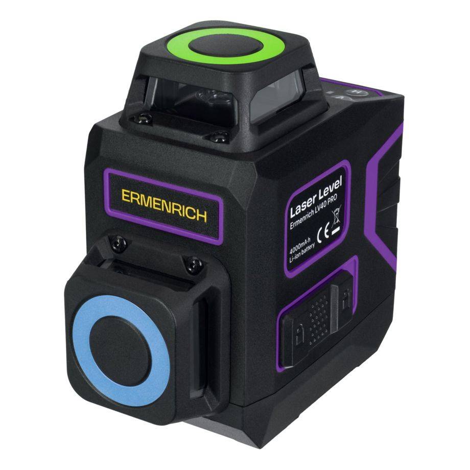 Ermenrich LV40 PRO Laserniveau violett