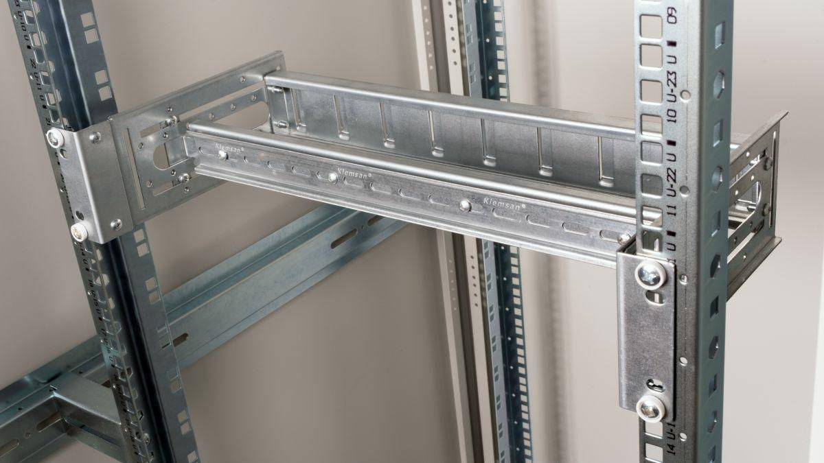 Equip Rails 19', 3HE Din, RAL7035 Grau Multimedia-Technik 19 Zubehör