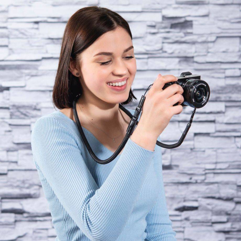 Hama Braid 120, Digitalkamera, Nylon, Schwarz, Schnallenverschluss, 120 cm