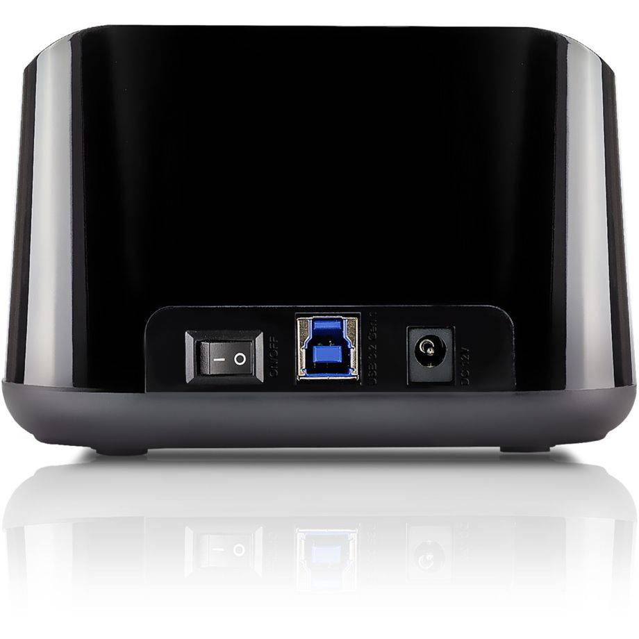 FANTEC DS-X1U3-Glanz USB 3.2 Gen 1 Docking Station - Gehäuse - 2,5"