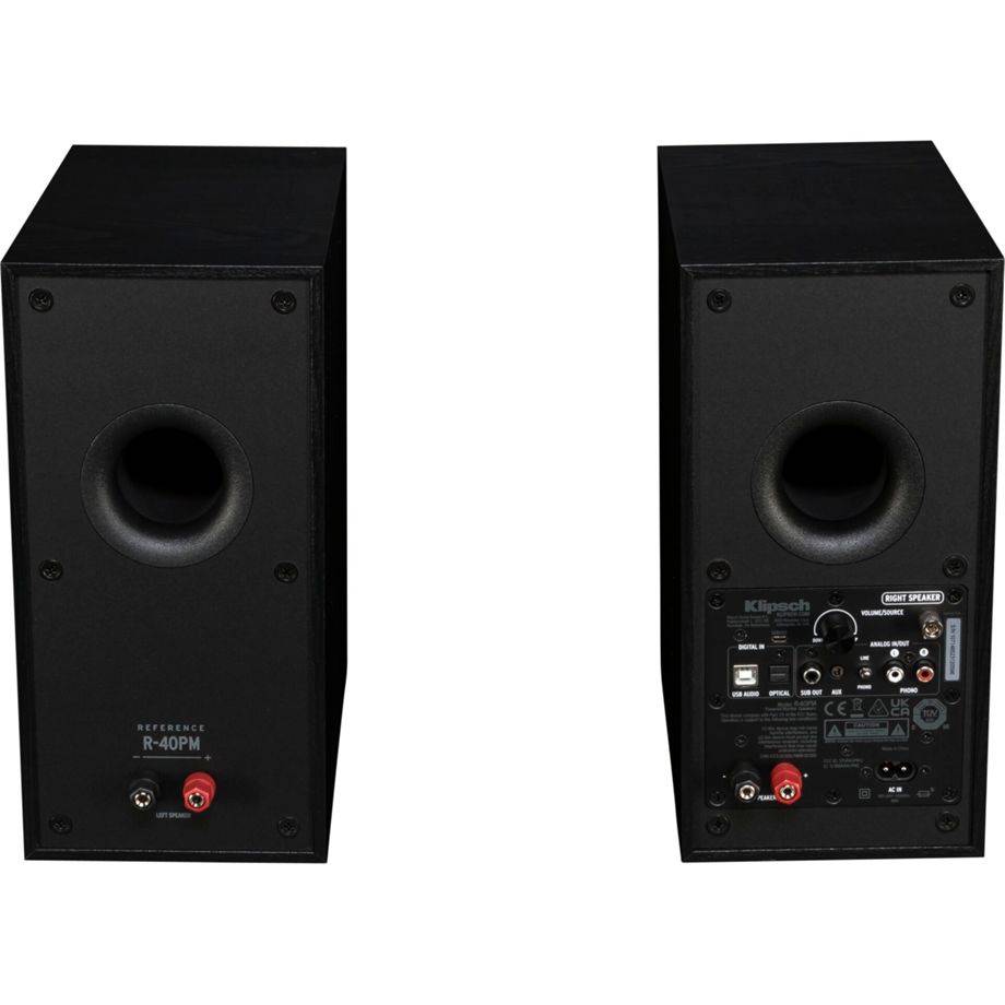 Klipsch Reference Series R-40Pm Skærmhojttalere Sort - AudioBluetooth