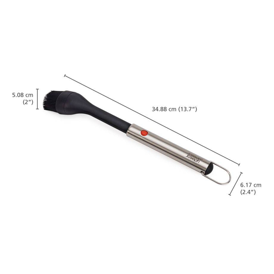 Joseph Joseph GrillOut schwarz Grillpinsel aus Silikon Ausziehb