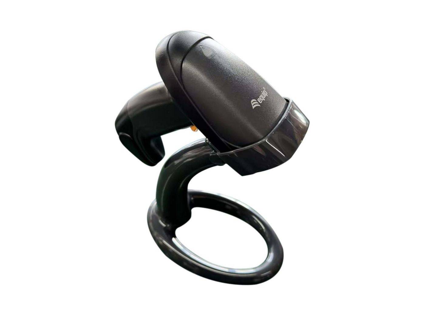 Equip Drahtloser 1D Laser-Barcodescanner, mit Ständer, Tragbares Barcodelesegerät, 1D, LED, Codabar,