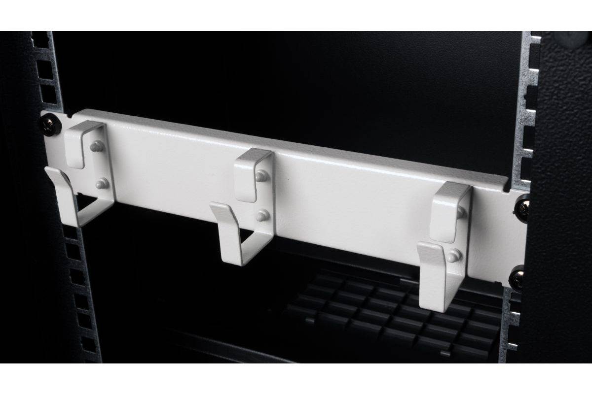 Equip EZMR-10-G - Kabelmanagement-Panel mit Ringen für Rack - Hellgrau - 1U - 25.4 cm (10")
