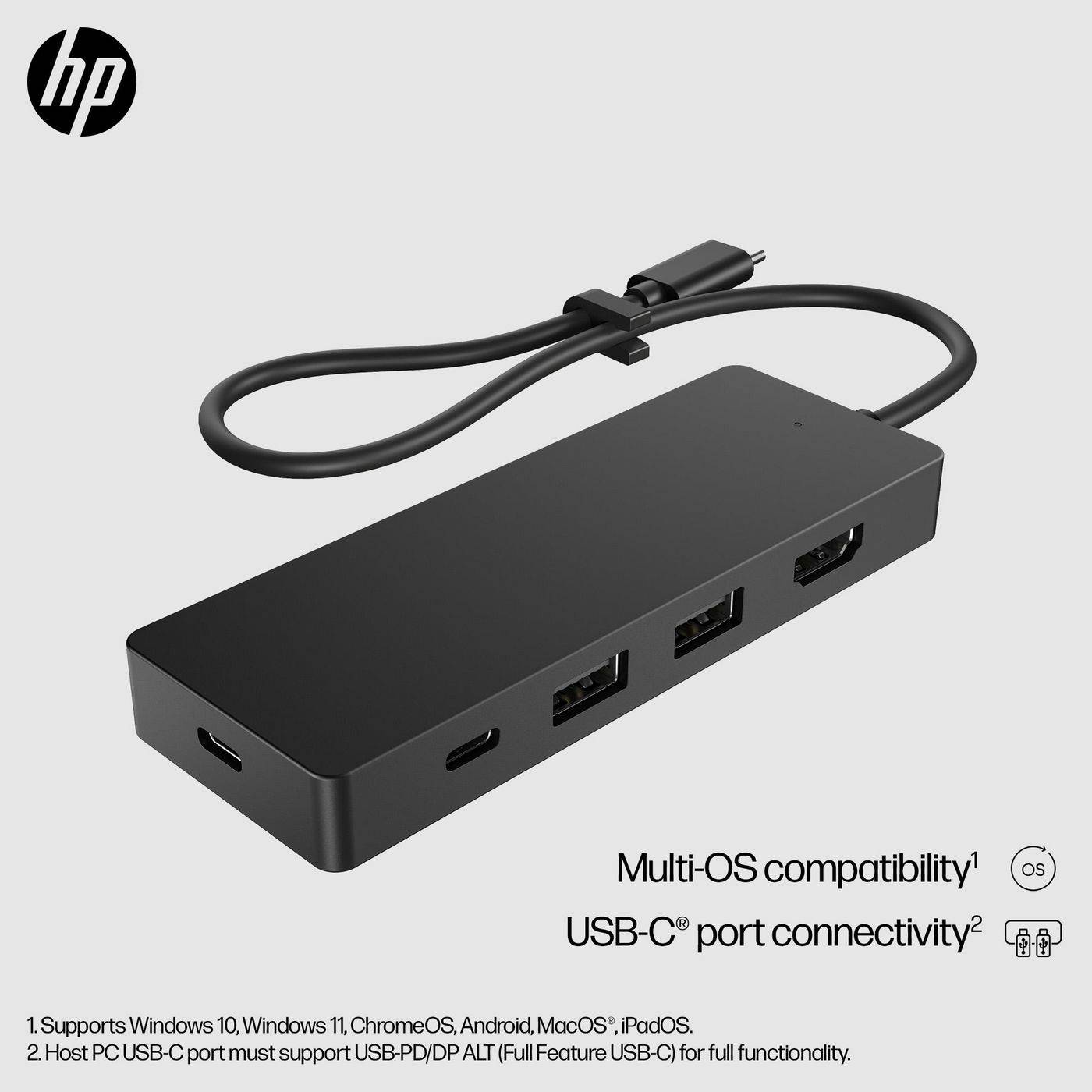 HP Travel Hub G3 - Port Replicator - USB-C