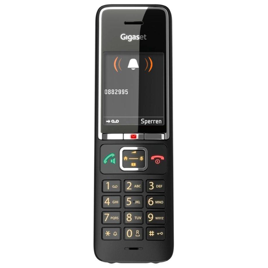 Gigaset COMFORT 550A, Analoges Telefon, Kabelloses Mobilteil, Freisprecheinrichtung, 200 Eintragungen, Anrufer-Identifik