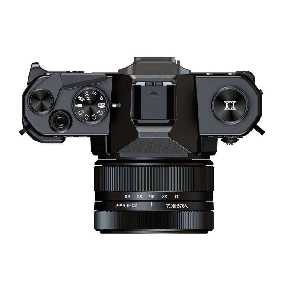 Yashica FX-D S300, 50 MP, 8192 x 6144 Pixel, 1/1.56", CMOS, 4K Ultra HD, Schwarz
