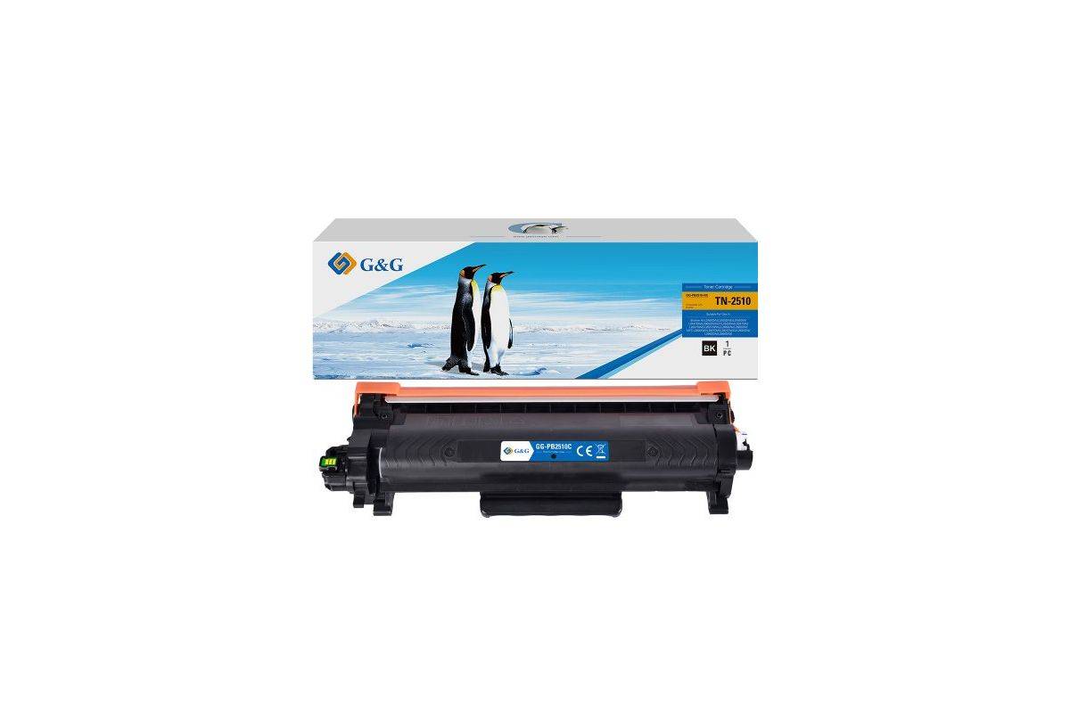 G&G Toner kompatibel mit Brother TN2510XL