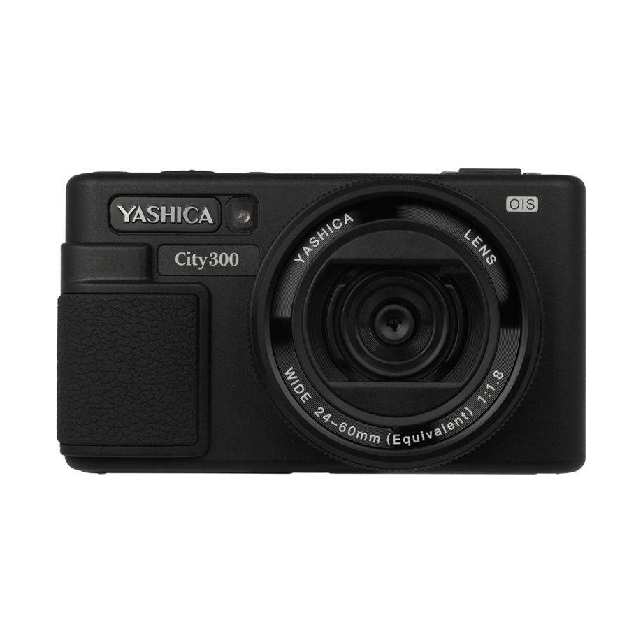 Yashica City 300, 50 MP, 1/1.56", CMOS, 4K Ultra HD, 192 g, Schwarz