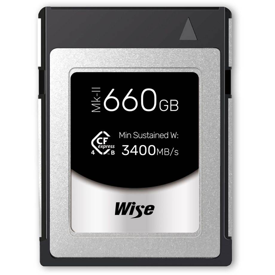 Wise CFexpress 4.0 Type B PRO Mk-II WI-CFX4-B660PM2 - CF Express Typ C - CF Express Typ C