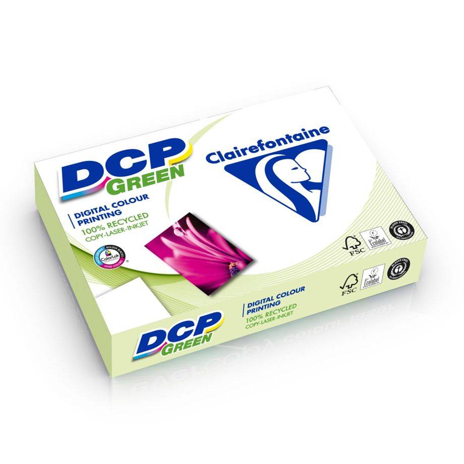 Clairefontaine DCP Green 200 g A 4 Recyclingpapier - Recyclingpapier - A4 - Recyclingpapier - A4